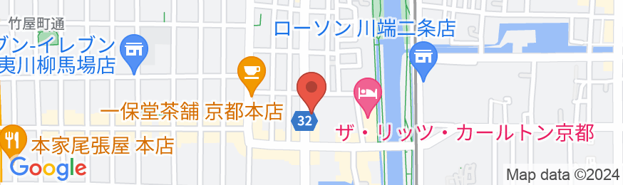 チャプター京都 トリビュートポートフォリオホテルの地図