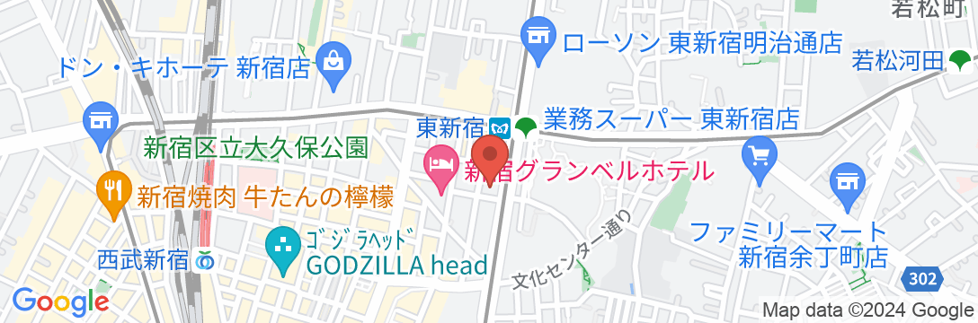 東急ステイ新宿イーストサイドの地図