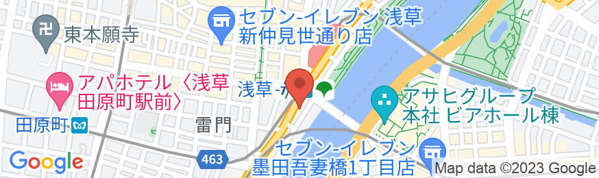 MIMARU東京 浅草STATIONの地図