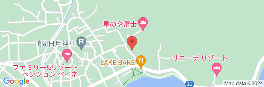 旅館 風月湖の地図