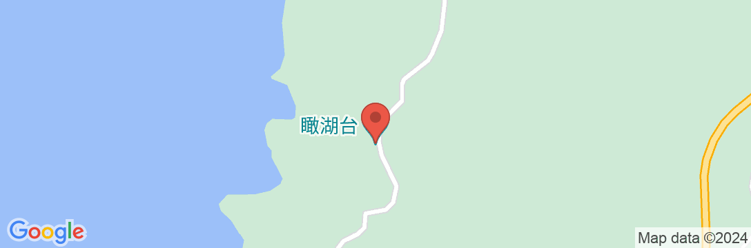 宇樽部キャンプ場の地図