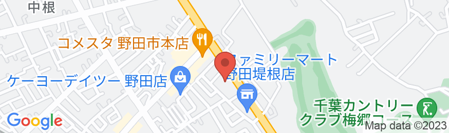 HOTEL R9 The Yard 野田の地図