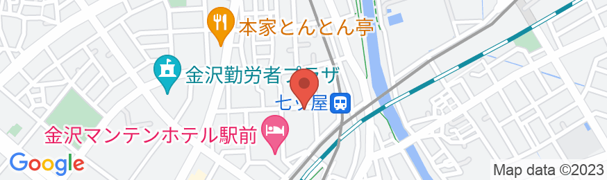 四季の彩アパートメントホテル金沢の地図