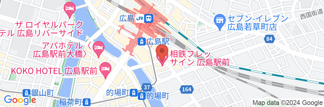 相鉄フレッサイン広島駅前の地図