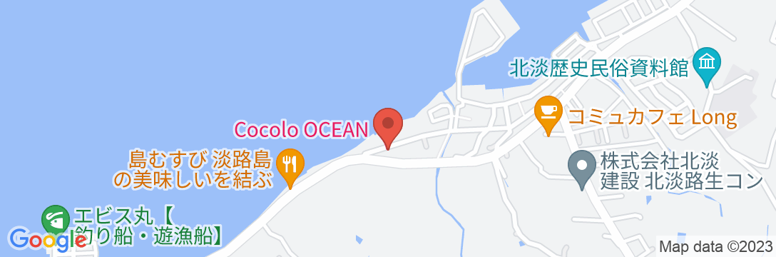 Cocolo OCEAN<淡路島>の地図