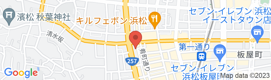 HOTEL ACT GARDEN HAMAMATSUの地図
