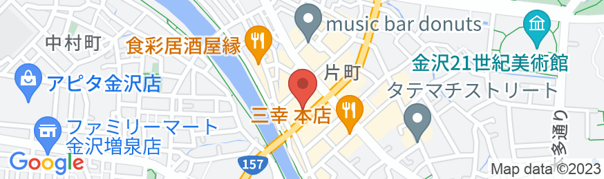 Tマークシティホテル金沢の地図