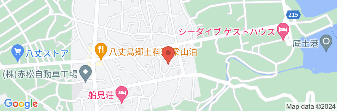 Guest house sasaosou<八丈島>の地図