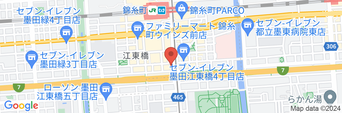 京成リッチモンドホテル東京錦糸町の地図