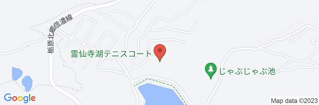 飯綱東高原オートキャンプ場の地図