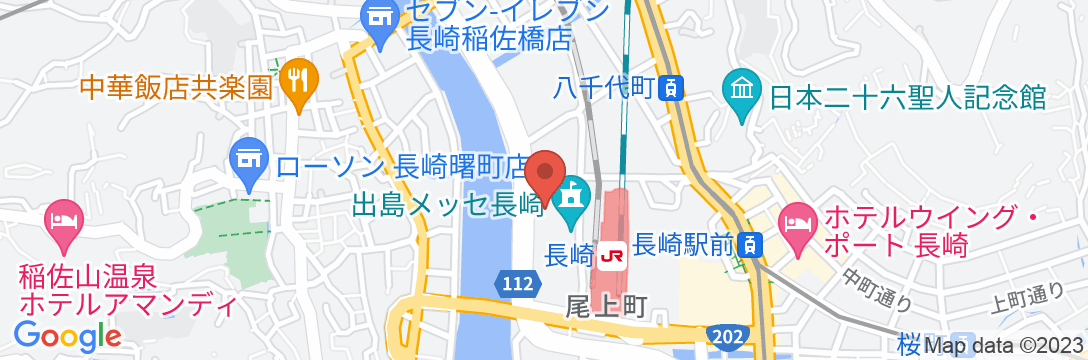 ヒルトン長崎(Hilton Nagasaki)の地図