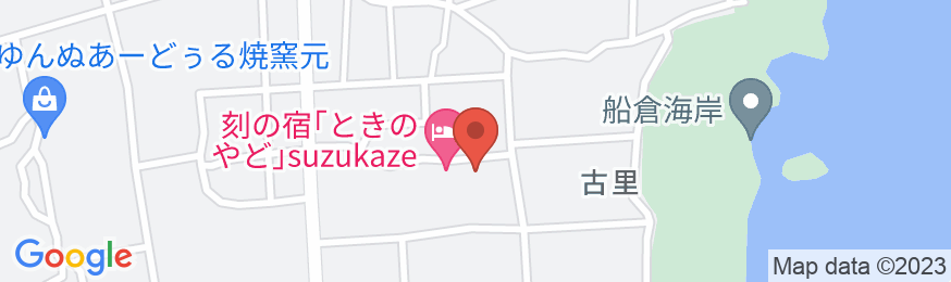 刻の宿 SUZUKAZE <与論島>の地図