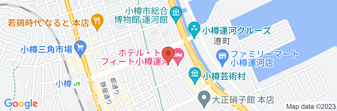 OMO5小樽 by 星野リゾートの地図