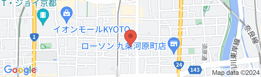 Connect inn 京都駅南の地図