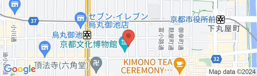 Tabist kiki HOTEL KYOTO Sanjo Takakuraの地図