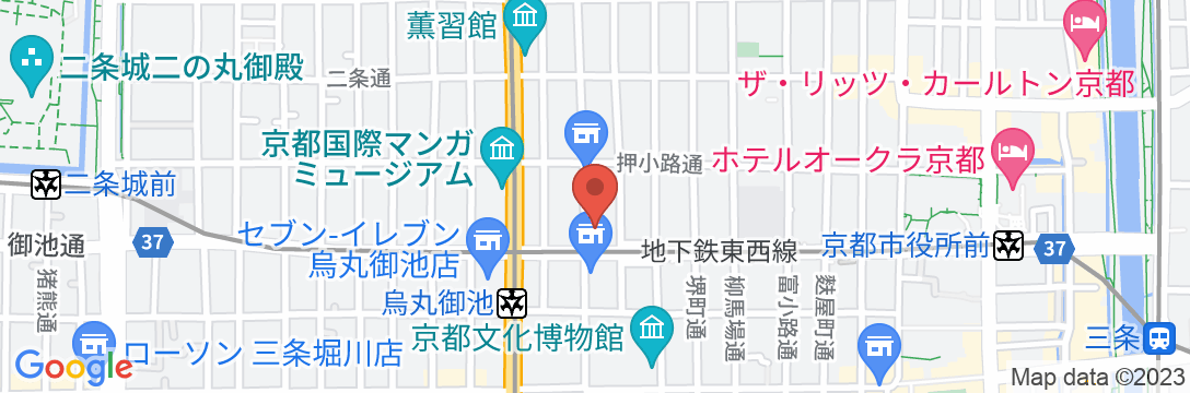 ザ ロイヤルパークホテル アイコニック 京都の地図