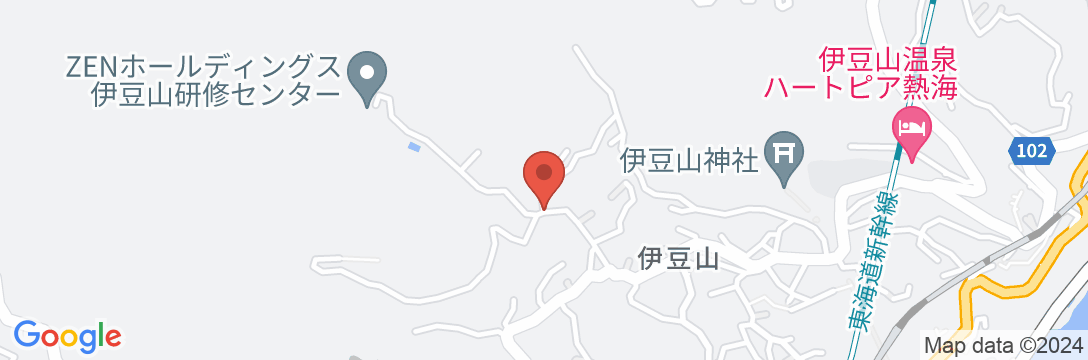 ラビスタ伊豆山(共立リゾート)の地図
