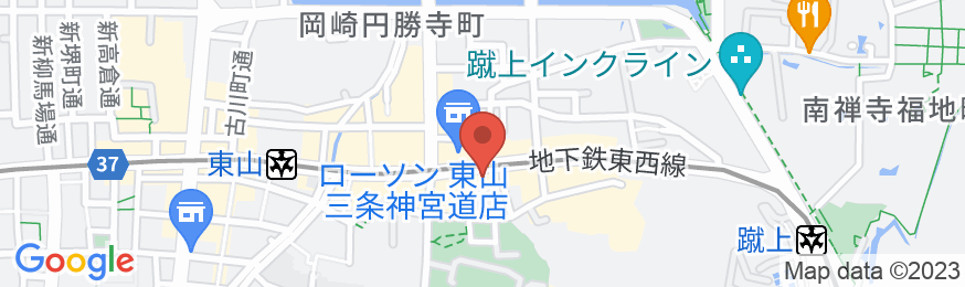 THE HOTEL HIGASHIYAMA by Kyoto Tokyu Hotelの地図