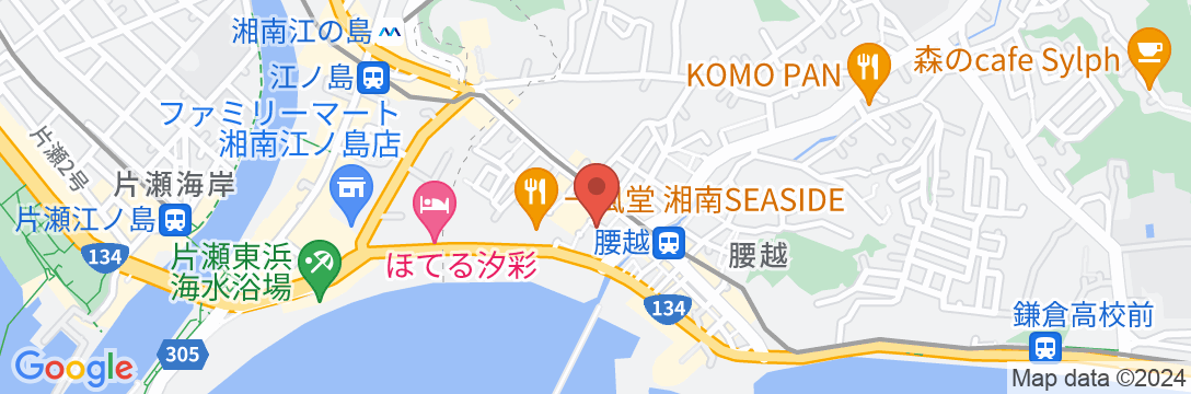 KOSHIGOE seaside innの地図