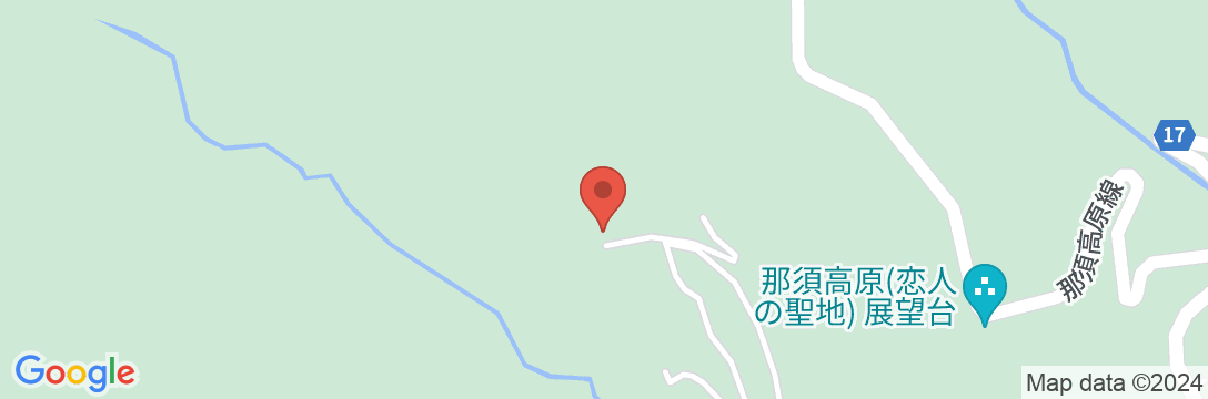高雄温泉 那須山荘の地図