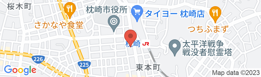 枕崎ステーションホテルの地図