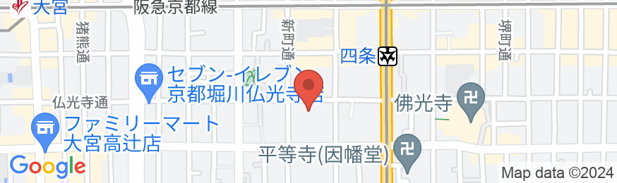 凛葩 by 宿ルKYOTO HANAREの地図