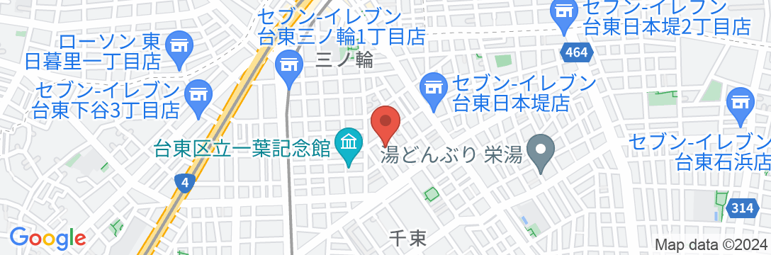 宿家 龍泉寺町の地図