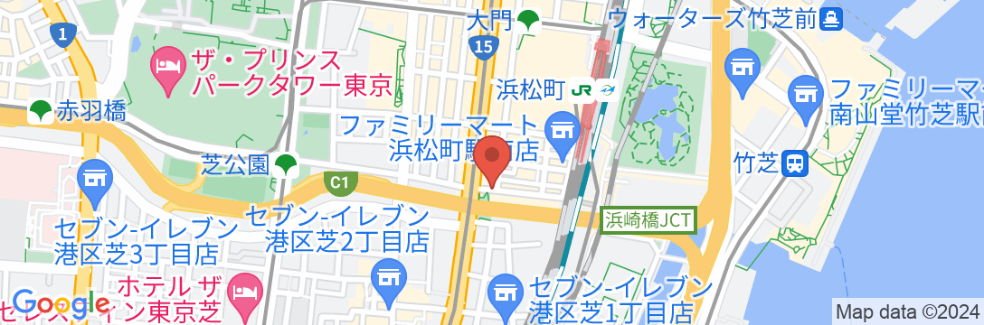 ホテルリラサーレ東京の地図