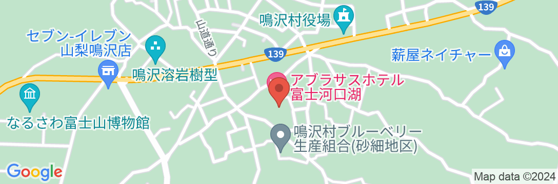 abrAsus hotel Fujiの地図