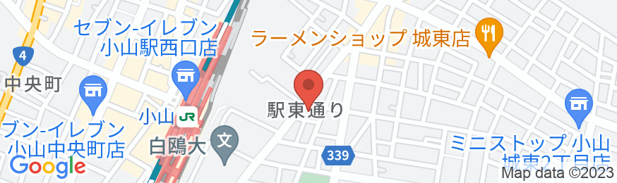 東横INN小山駅東口2の地図