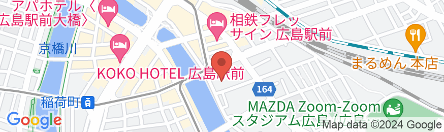 ランドーホテル広島プレステージの地図