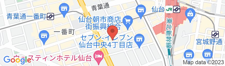相鉄フレッサイン 仙台の地図