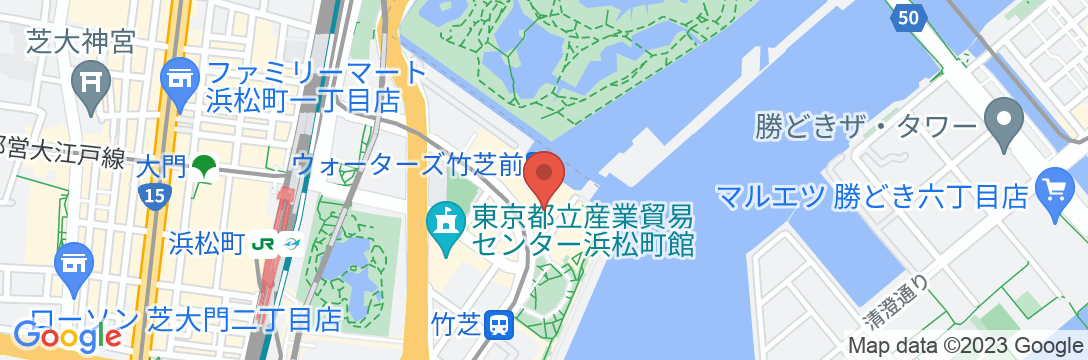 メズム東京、オートグラフ コレクションの地図