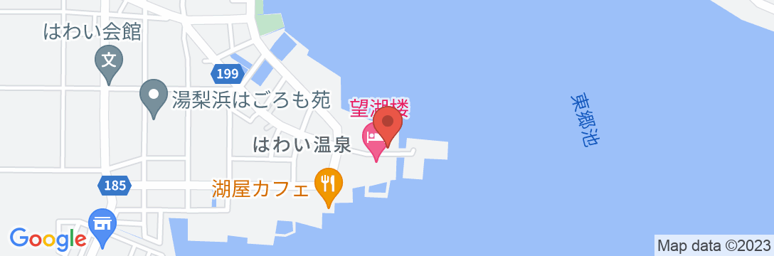 東郷館の地図