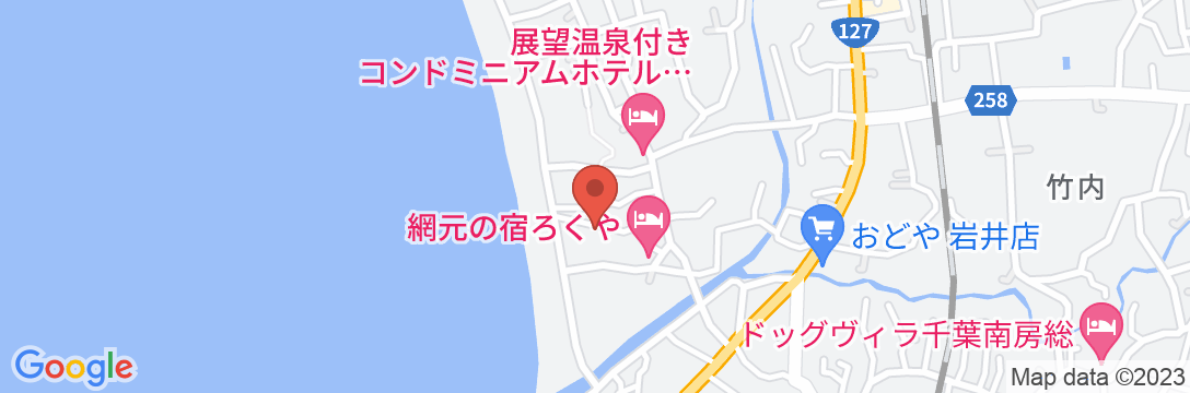 松山荘の地図