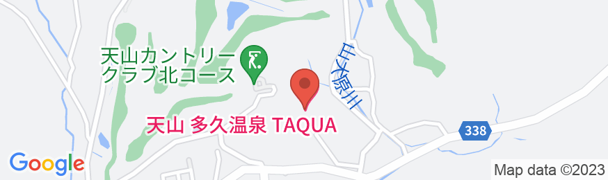 天山多久温泉 TAQUAの地図