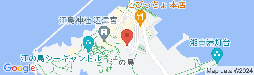 加美屋リゾート 江ノ島の地図