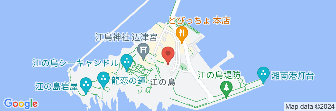 加美屋リゾート 江ノ島の地図