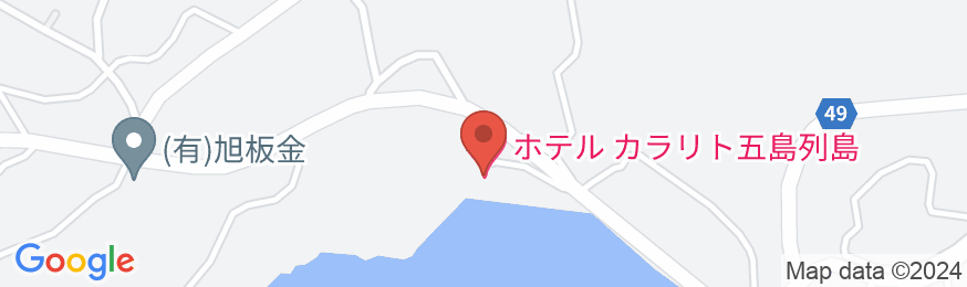 カラリト五島列島 <五島・福江島>の地図