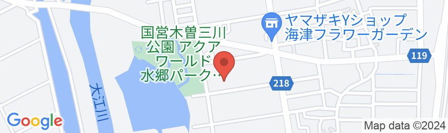海津温泉〜宙舟の湯〜の地図