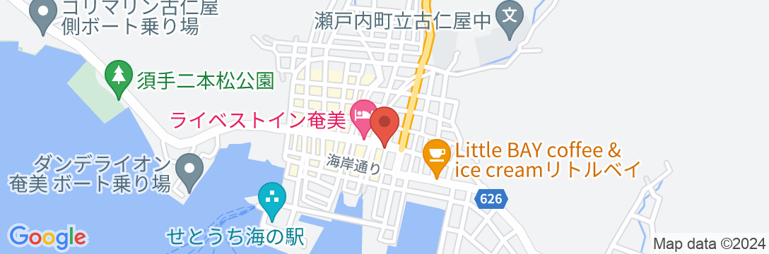 古仁屋クラブハウス<奄美大島>の地図