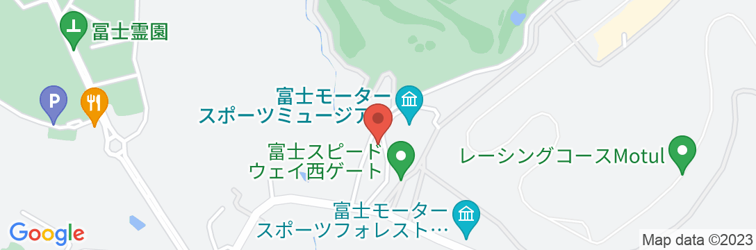 富士スピードウェイホテル(ワールド オブ ハイアット)の地図