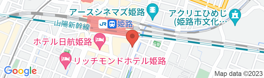 JRクレメントイン姫路の地図