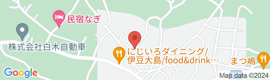 民宿 なぎ<大島>の地図