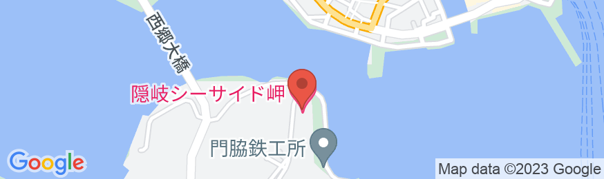 隠岐シーサイド岬<隠岐諸島>の地図