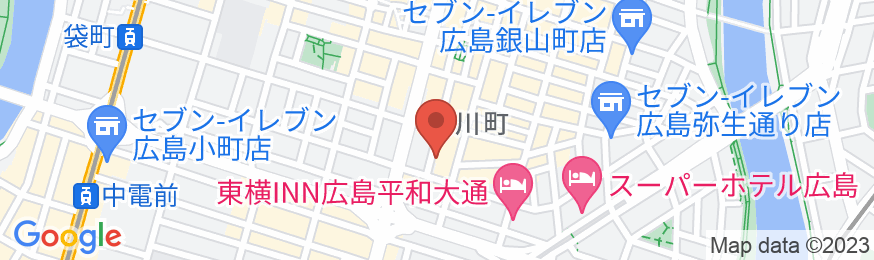 スマイルホテル広島の地図