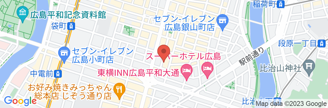 スマイルホテル広島の地図
