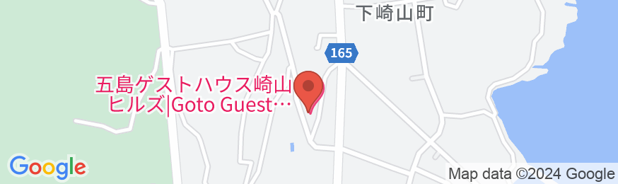 五島ゲストハウス サキヤマ・ヒルズ<五島・福江島>の地図
