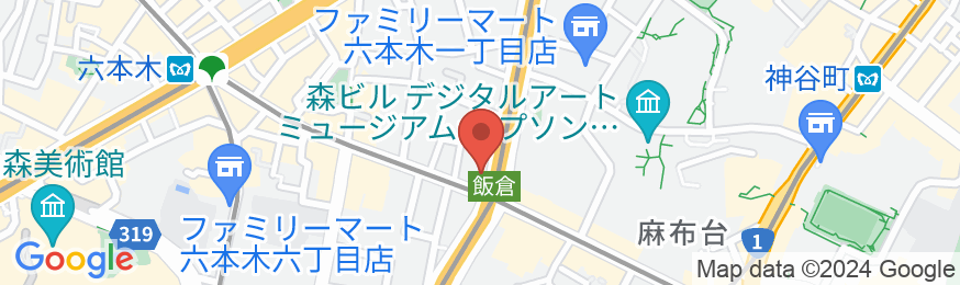 アパホテル&リゾート〈六本木駅東〉の地図