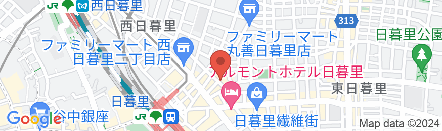 TokyoNEST Nipporiの地図